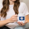 thumbnail image 2 of 15 fl oz Ceramic Mug, Phoenix, Arizona, Colorful Hanging Feathers, Contour, Dishwasher & Microwave Safe, 2 of 5