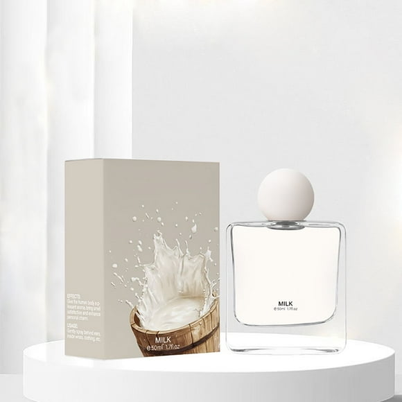 CUITING Sweet Milk Perfume for Women 50ml Long Lasting Fresh Fragrance Warm Musk Scent Gentle Non-Irritating Daily Wear Travel Size Portable Bottle All Skin Types Including Sensitive Skin