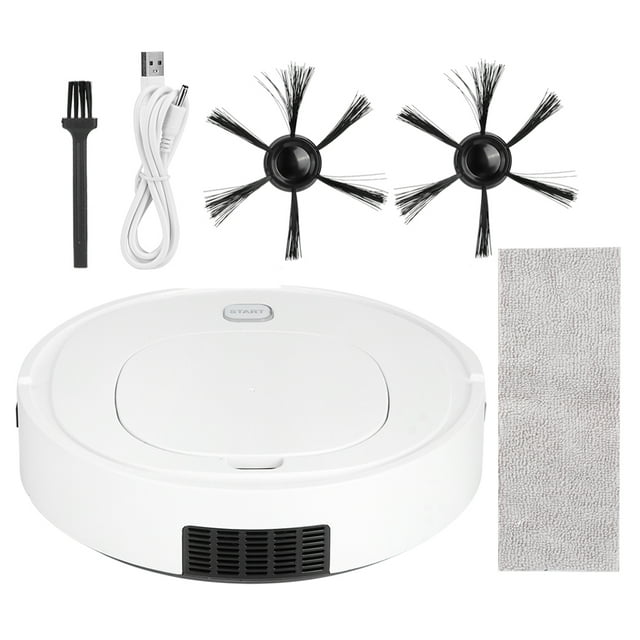 Verdant Touch Robot Balayeuse Intelligente Automatique Robot de Balayage Automatique Rechargeable USB Aspirateur Usage Domestique
