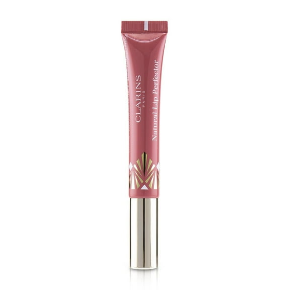 Clarins Natural Lip Perfector 19 Intense Smoky Rose 0.35oz/12ml New With Box