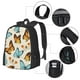 thumbnail image 2 of Fotbe Butterflies Mochila para Hombre y Mujer - Tela Oxford 600D Resistente - Mochila Impermeable de Gran Capacidad para Escuela, Viajes y Senderismo, 2 of 6