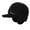 Black, variant on Winter Hats for Women Elastic Warm Knitted Hat Winter Hat Mens Thickened Wool Hat Outdoor Warm Knitted Hat in Autumn and Winter Beanie for Women A One Size