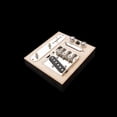 thumbnail image 4 of Alnicov Electric Guitar Prewired Threaded Saddle Bridge Plate Loaded Pickups,3-way Switch Control Plate with Tone Volume Knobs,Ne, 4 of 7