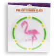 thumbnail image 2 of Stained Glass Flamingo, 2 of 3
