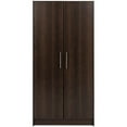thumbnail image 3 of Pemberly Row Contemporary 32" Wardrobe Armoire in Espresso, 3 of 10