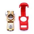 thumbnail image 2 of ZHIMAO 2pcs Connector Positive & Negative Clamps Electrode Quick Release Lift Off Car Battery Terminals For Auto Car Accessories Tools, 2 of 9