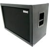 Seismic Audio Luke-2x12C, Empty Dual 12" Guitar Cabinet, Black Tolex/Black Cloth Grill