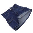 thumbnail image 1 of unbranded Falda Cargo Ajustada De Mezclilla Con Baja Y Bolsillos Para Casual, 1 of 8