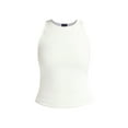 thumbnail image 4 of Scoop Women's High Neck Contour Tank Top, Sizes XS-XXL, 4 of 5