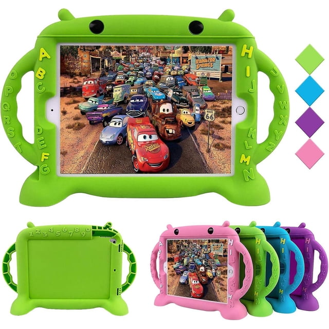 New Ipad 10.2 2021 2020 2019 Case For Kids, Ipad 9th 8th 7th Generation/ipad Air 3 10.5/ Ipad Pro 10.5 Kids Friendly Shockproof Silicone Handle Stand