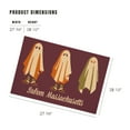 thumbnail image 4 of Lantern Press 1000 Piece Jigsaw Puzzle, Salem, Massachusetts, Ghost Trio, Retro, 4 of 5
