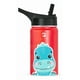 thumbnail image 2 of Botella de Agua para Niños 355ml Dinosaurio | Con Asa, 2 Tapas, 2 Popotes y Cepillo | Libre de BPA | B Life, 2 of 6