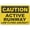 Warning Sign 3, variant on Caution Alarm Will Sound If Door Opens Sign For House, 8"x12" Premium Aluminum Yard Sign, Sun-Proof Rust-Free Security Sign