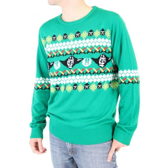 Star Wars Rebel Adult Green Ugly Christmas Sweater