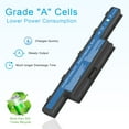 thumbnail image 3 of Laptop Battery For Acer Aspire 5560G 5733 5733Z 5736 5736Z 5736G 5736ZG 5742, 3 of 6