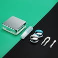 thumbnail image 3 of Lindo juego de estuches para lentes de contacto con cubierta reflectante - Preciosa caja de kit de viaje, 3 of 8