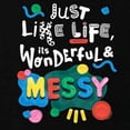 thumbnail image 3 of CafePress - Play Doh Wonderful And Messy Sweatshirt - Zip Hoodie, Classic Hooded Sweatshirt with Metal Zipper, 3 of 4