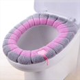thumbnail image 3 of Asiento de Inodoro Universal, Portátil, Suave, Lavable, Grueso, de Felpa, para Invierno, con Accesorios C, 3 of 5