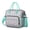 Greenish-blue-1, variant on Celestial & Gothic Large Cooler Bag - Sun & Moon Print Insulated Leakproof Lunch Tote, Stylish for Office & Travel