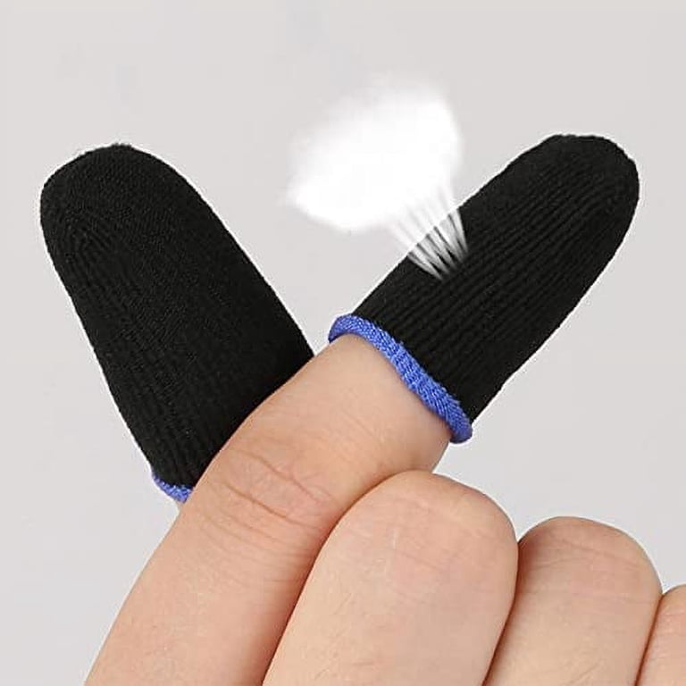 EIHI Manchons Doigts Gaming 6 Pièces - Anti-Transpiration, Haute Sensibilité - Pour Mobile Games