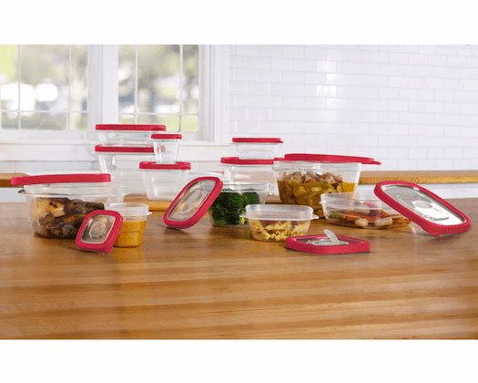 CWC 26 pc Plastic Food Storage Container Set 3