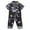 Navy, variant on Toimothcn Baby Girls Pjs Sets Long Sleeve Cute Cartoon Cow Printed Satin Pajamas Stretchy Pants 2Pcs Pjs Set Soft Lightweight Homewear Clothes Set Comfy Girl'S Sleeping Clothes