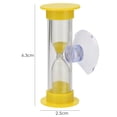 thumbnail image 3 of Clessidre da 3 minuti Timer per spazzolare i denti dei bambini con ventosa (giallo), 3 of 5