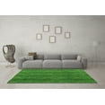 thumbnail image 3 of Ahgly Company Indoor Rectangle Abstract Green Modern Area Rugs, 2' x 5', 3 of 4