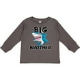 thumbnail image 3 of Inktastic Big Brother Shark Boys Long Sleeve Toddler T-Shirt, 3 of 5