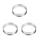 thumbnail image 1 of Naiovety Anillo de acero inoxidable para Pizza, espejo lavable portátil, repuesto pulido, accesorios para moldes para hornear pasteles y Type1 NO1, 1 of 6