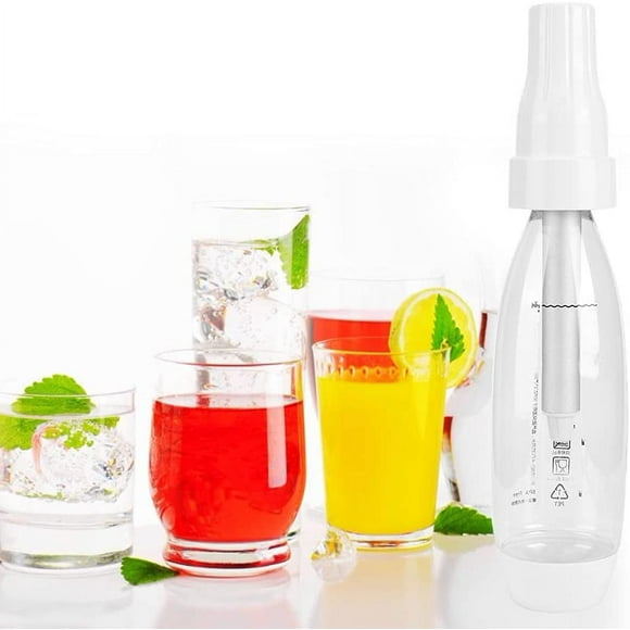 Zshan 1pcs Sparkling water machine, home portable soda machine homemade sparkling water machine rotary, for drinks cocktail party, free gas bomb