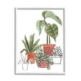 thumbnail image 3 of Stupell Industries Modern Indoor Plant Still Life Abstract Green Palms, 24 x 30, Design by June Erica Vess, 3 of 5