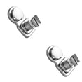 thumbnail image 2 of Cateissary Soporte Soporte de rociador de ducha ajustable Estante montado en la pared sin clavos plata 2piezas Cateissary CBP137915, 2 of 6