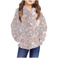 thumbnail image 3 of BLTIBY 2025 Toddler Baby Girls Boys Sweatshirts Hoodies Autumn Spring Leaf Printed Infant Pullover Crewneck Blouse Long Sleeve Top Fashion Casual Clothes Purple 11-12 Years, 3 of 8
