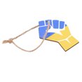 thumbnail image 1 of Adornos de madera Bandera Colgante Artesanía fina Collar de madera compuesta Colgante Respetuoso con el medio ambiente Joyería reutilizable ANGGREK  Otros, 1 of 8