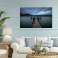 thumbnail image 2 of Stupell Industries Te Anau Pier at Dusk Canvas Wall Art design by Lincoln Harrison, 30 x 45, 2 of 7