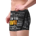 thumbnail image 4 of Naloa Travel Print Mens Underwear - Boxers for Men, Classic Briefs for Men, 4 of 9