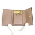 thumbnail image 3 of Pre-Owned GUCCI Key Case GG Marmont Supreme Canvas Leather Pink x Brown Men's Women's... (Good), 3 of 5