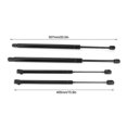 thumbnail image 2 of Lot de 4 vérins à gaz pour hayon et lunette arrière, adaptés au Nissan Pathfinder R51 (2005-2012), 2 of 4