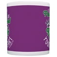 thumbnail image 3 of ThisWear Bible Verse Gifts Let the Peace of God Rule Your Heart Inspirational 11 ounce Coffee Mug Purple, 3 of 4
