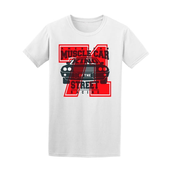 Muscle Car Street Racing Tee Men's -Image by Shutterstock