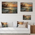thumbnail image 4 of Designart "Palm Trees love" Beach Print on Natural Pine Wood, 4 of 5