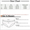 thumbnail image 2 of Bigersell Women's Bikini Panties Clearance Thong Underwear Briefs Panty Style P-496 Polyester Cheeky Panties Ladies Thongs Briefs High Waist Women's Panties Gray L, 2 of 3