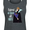 thumbnail image 3 of Disney Princess - Fairest of Them all Obvs - Women's Racerback Tank Top, 3 of 5
