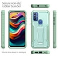 thumbnail image 7 of ExoGuard For Moto G Play 2023 Case, Phone Case with Screen Protector and Kickstand (Green), 7 of 7