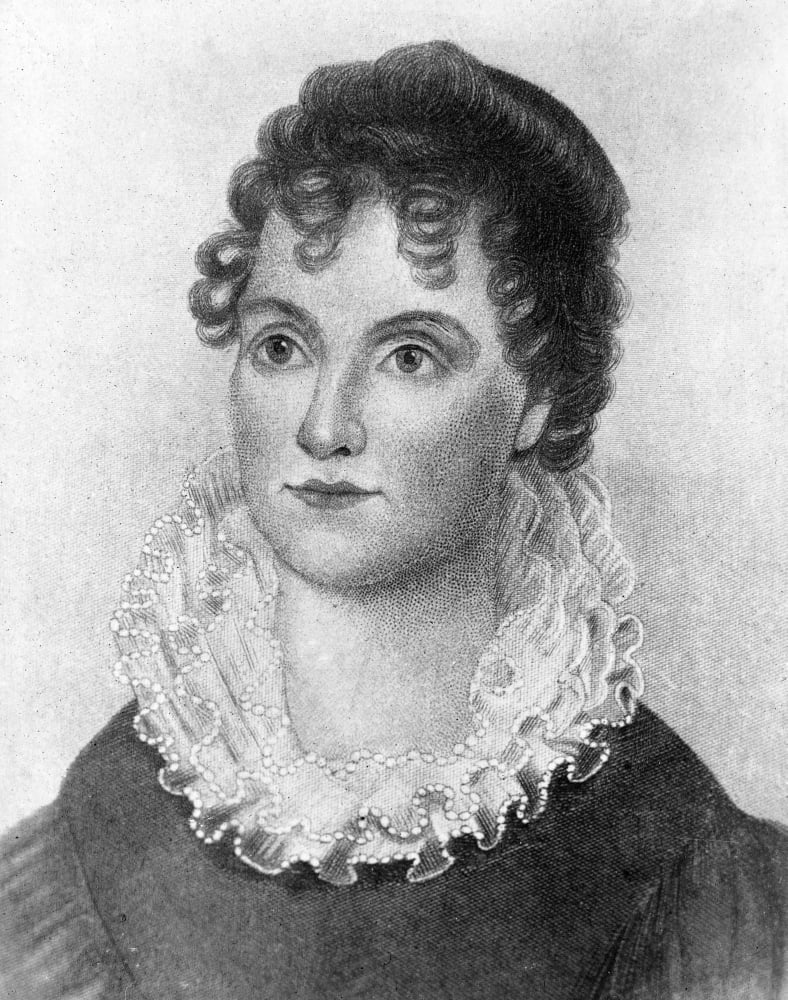 Hannah Van Buren Wife of Martin Van Buren Rolled Canvas Art Science