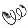 thumbnail image 5 of FireFold Cat6 Ethernet Shielded Patch Cable 5ft Black Internet Cable 600MHZ - Snagless Boot Long Ethernet SSTP Cable High Speed Ethernet Cable - Constructed of 4 UTP 24AWG Stranded Pure Copper Wire, 5 of 5
