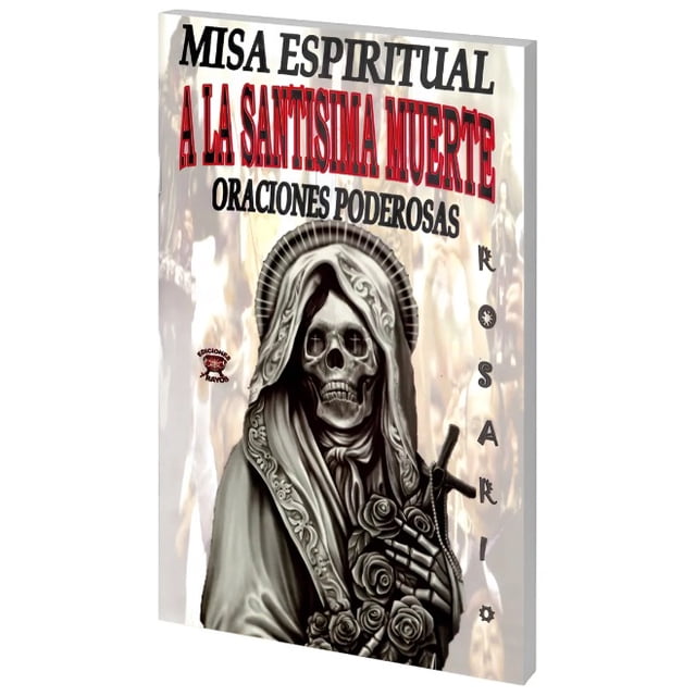 Libro Misa Espiritual Santísima Muerte Rosario Oraciones
