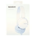 thumbnail image 2 of Sony MDR-ZX110 Wired On-Ear Headphones, White, 2 of 6