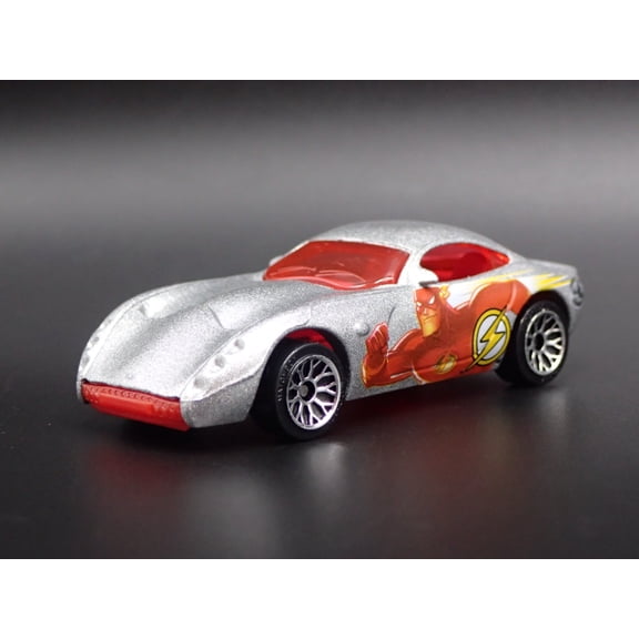 Open Box 2001-2006 TVR TUSCAN S THE FLASH JUSTICE LEAGUE 1:64 SCALE DIECAST MODEL CAR